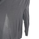 Aerie  Side-Slit Long Beach Swim Cover-Up Maxi Dress Dark Gray size Large Photo 2