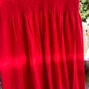 Soprano Surplice Sleeveless Casual Mini Summer Sun Dress in Red - Size Medium Photo 7