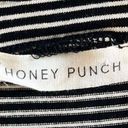 Honey Punch  EUC Black White Stripe Sleeveless Top Sz M Photo 3