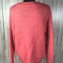 Sanctuary  Telluride Knit Sweater Coral Slouch Wool Photo 5