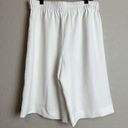 Vince  Culotte Shorts Womans Size Medium White High Waisted Rise Pull On Ladies Photo 4