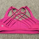 Lululemon Sonic Pink Free To Be Serene Bra Photo 1