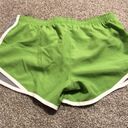 Arizona Jeans Arizona Juniors Grey & Lime Green Athletic Shorts Small Photo 3