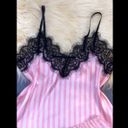 Boutique Pink & Black, Striped, Pajama Set Photo 4