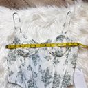 American Threads  Hadley Floral Mesh Bustier Top. Size Small. NWT Photo 9