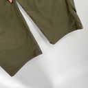 Levi's  Mile High Cropped Wide Leg Jeans High Waist Button Fly Sz 30 Olive Green Photo 2