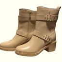 Bandolino NWT  Gilbert Moto Boot, natural color, Size 8.5 Photo 0