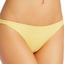 ONIA  Swim Bottoms Ashley Yellow Sun Stripe Snapdragon Beach Pool Bikini Med NWT Photo 0