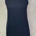 Vince  100% Silk Sleeveless Shift Dress in Black LBD Exposed Zip Back Size US 2 Photo 3