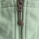 The North Face Green Fleece Full Zip Windwall Jacket Photo 4