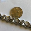 Monet  Vintage Silver Tone Link Necklace Photo 7