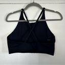 Girlfriend Collective  Black Topanga High Neck Sports Bra M Photo 5