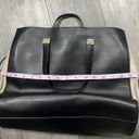 Kate Spade  Satchel Tote Leather Bag - Black & Cream Suede Photo 3