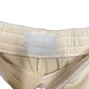 Citizens of Humanity  Laila Casual Fleece Pants Joggers Twilight Cream Size Large Photo 7