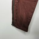 Dear John  Women's Rustic Red Side Zipper Straight Leg Jeans Size 28 Photo 5