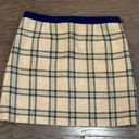 The Moon Boden Blue and Gray British Tweed by Skirt Size 10 R Photo 0
