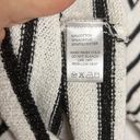 ee:some Black & White Striped Knit Crewneck Sweater Photo 6