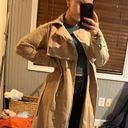 Forever 21 Long Trench Coat Photo 0