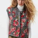 ZARA NEW  Floral Jacquard Chunky Knit Vest Sleeveless Sweater BLOGGER FAV Photo 1