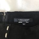 Karen Kane Vintage Y2K 90s Black Suede Leather coastal cowgirl western skirt 12 Photo 8