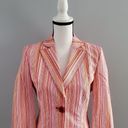 Hugo Boss  Multicolored Striped Afiri Blazer Size 6 Photo 3