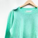 Hill House  Cropped Silvia Sweater in Ocean Wave size XL NWT Photo 6