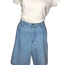 Ralph Lauren  Jean Shorts Denim Mom Style Light Wash Size 12 Vintage High Rise Photo 0