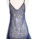 PilyQ  Starry Dress in Starlight Swim Coverup in Navy Blue Size M/L Medium Large Photo 4