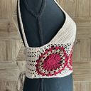 Full Tilt Womens Crochet Crop Top Tank Size M Photo 2