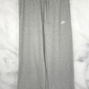 Nike Sportswear Club Fleece Wide Leg High Waisted Jogger Sweatpants Gray NSW L Photo 8