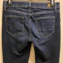 Paige  Skyline Blue Dark Wash Bootcut Mid Rise Jeans Size 27 In Michelle Photo 8