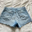 Frame le brigette distressed cut off light wash   sustainable cotton shorts Photo 6