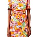 ZARA New NWT  Women Dress Size Small S Tropical Print Adjustable Cut Out Sides Photo 0