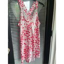 Oscar de la Renta  Pink Label Lingerie/ Nightgown / Slip Pink/ Red / Size L Photo 7