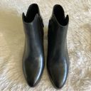 Frye  Judith Double Zip Ankle Booties Black Leather Size 9 Photo 2