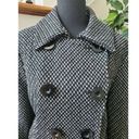 Charter Club  Black Collared Button Coat Photo 1