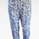 Studio Blue New Directions  Leopard Print Pull On Drawstring Joggers Size Medium Photo 1