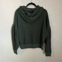 n:philanthropy NWT  Lange Green Dropped Shoulders Hooded Sweatshirt Medium Photo 4