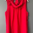 T Tahari NWT | Tahari Rachael Blouse in Takura Red Photo 0