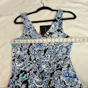 Cynthia Rowley  White Blue Print Sun Dress Photo 3