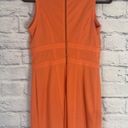 Andrew Marc  neon orange banded sleeveless mini dress 4 Photo 4