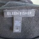 Eileen Fisher  Size L Black Knit Tank Dress Photo 2