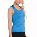 Nike  Pro Cool Training Athletic Workout Racerback Tank Top in Blue Size Large Photo 2