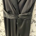 Twisted JONATHAN SIMKHAI
Wrap-effect  twill-paneled satin midi dress Photo 7