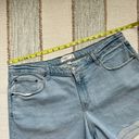 Abercrombie & Fitch  The Baggy Blue Light Wash Mid Rise Denim Short 6” Women’s 34 Photo 6