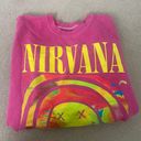 Urban Outfitters nirvana pink sweatshirt  Photo 3