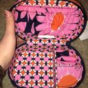 Vera Bradley Pink new floral makeup bag zip up Photo 1