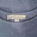 St. John  Basics Navy Knit Tank Photo 3