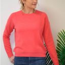 360 Cashmere 💕💕 Camille 100% Cashmere Sweater ~ Raspberry Pink Large L NWT Photo 4