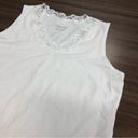 Coldwater Creek  White Lace Tank Photo 7